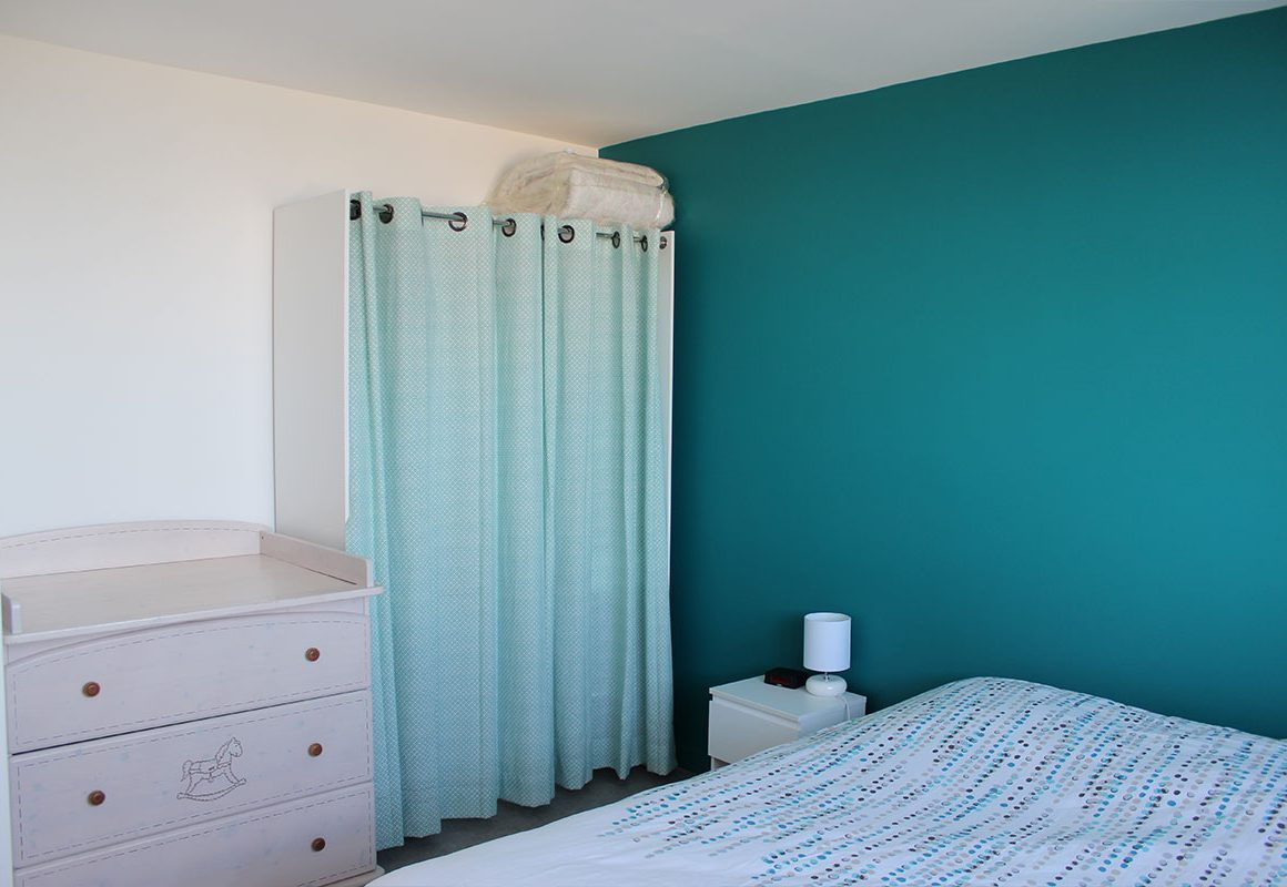 Chambre vert canard